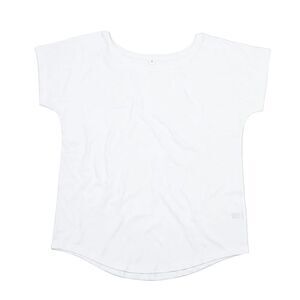 Mantis Womens/Ladies Loose Fit Short Sleeve T-Shirt / White